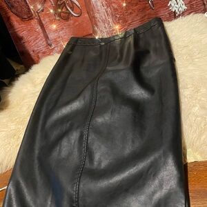 Free!!! New faux leather skirt